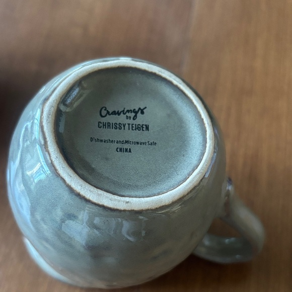 Ceramic Cream and Sugar Set - Brown - Picture 2 of 4